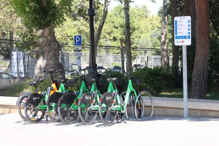 Bakıda ilk velosiped kirayəsi xidməti - “bike-sharing” işə başladı