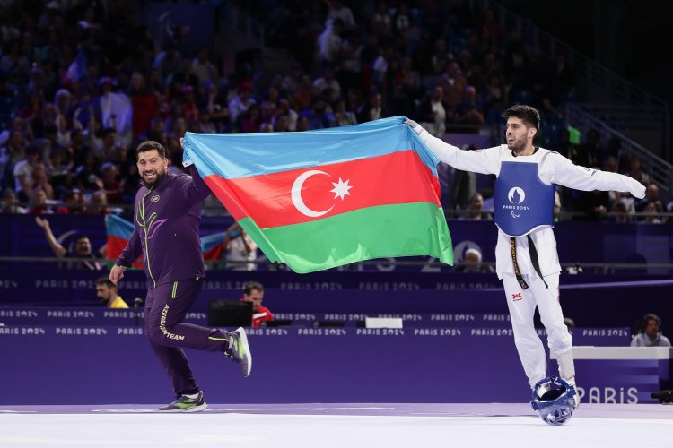 Paris-2024: İmaməddin Xəlilov Paralimpiya çempionu oldu!