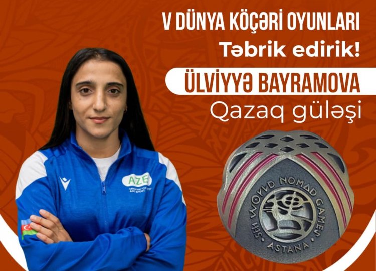 5-ci Dünya Köçəri Oyunları: Qazaq güləşi üzrə 2 idmançımız 3-cü oldu