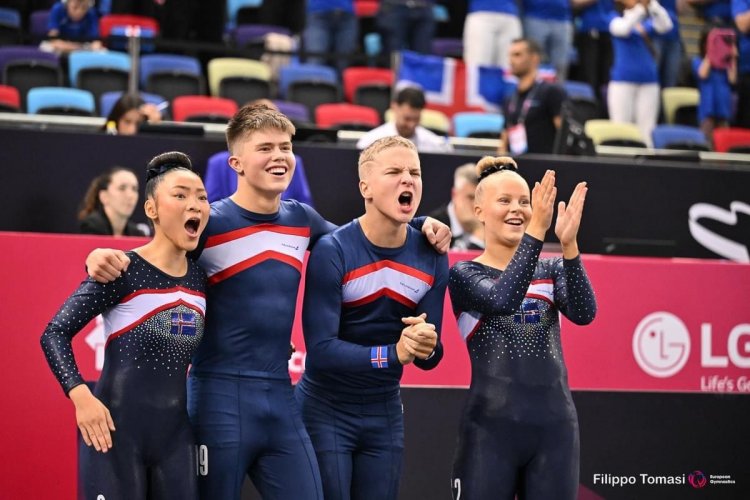   İslandiya qarışıq komandalar üzrə yarışda qızıl medalın sahibi oldu