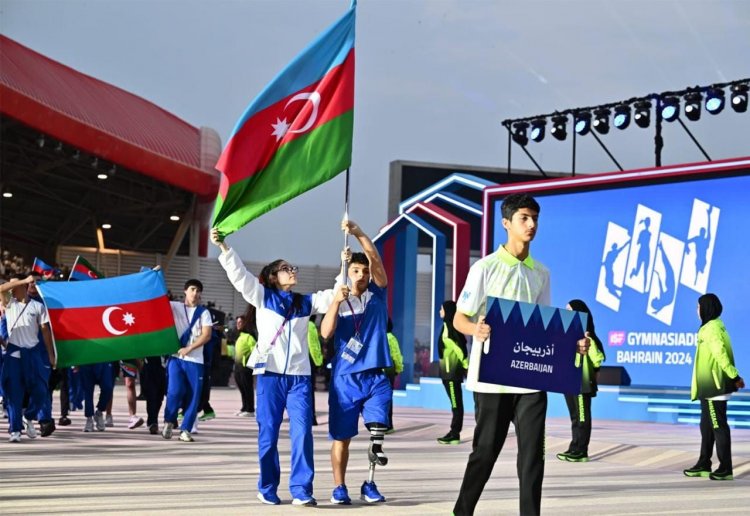 Gimnaziadada 81 medal qazanmış idmançılarımız Vətənə qayıdıblar 